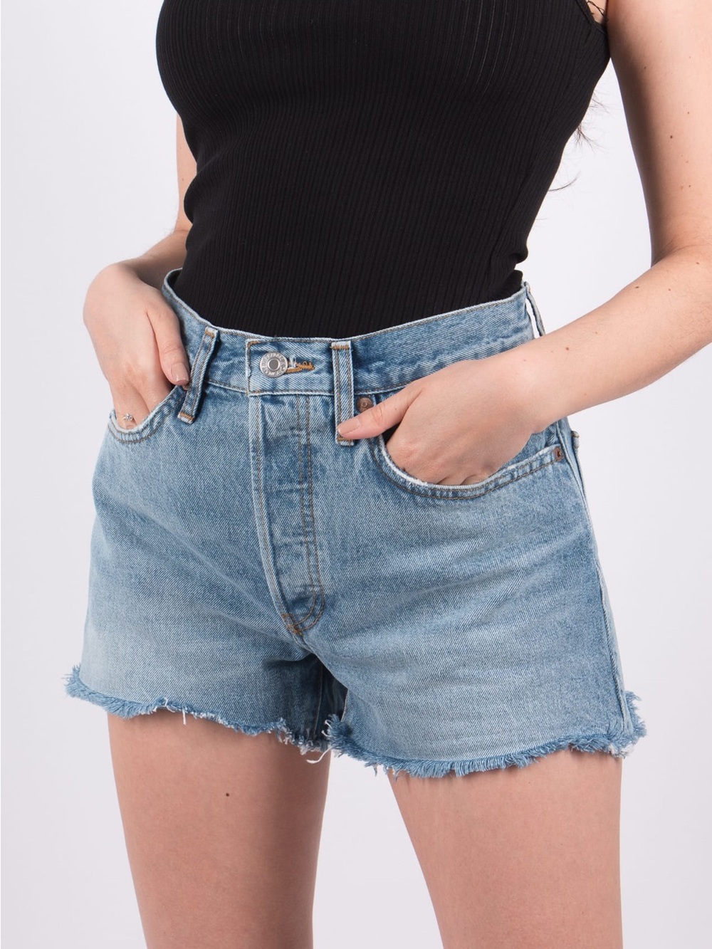 RE/DONE- 70s High Rise Short 60s Fade Size 26